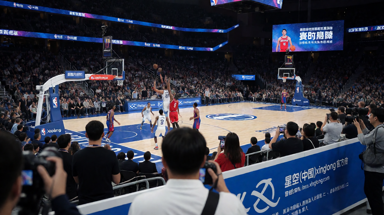 NBA篮球比赛现场，星空体育篮球赛事直播画面